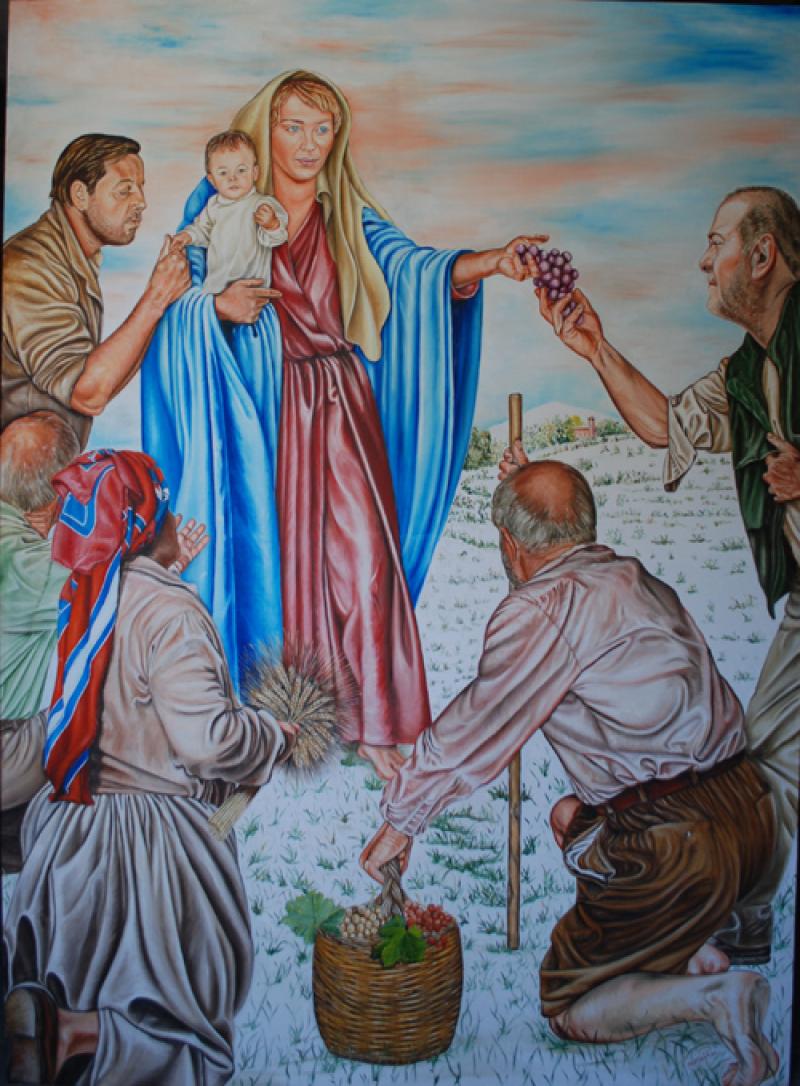 Madonna della neve .Chiesa campestre di San Giacomo - Cherasco
