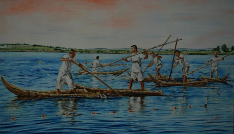 Regata dei fassoni a Santa Giusta
