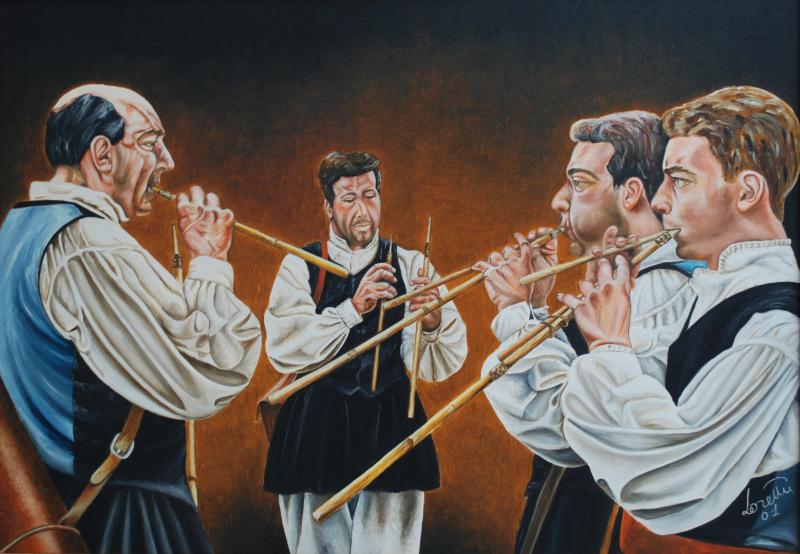 Suonatori di launeddas