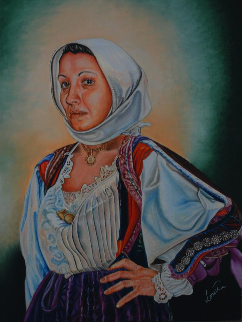 Donna di Burgos - Ritratto