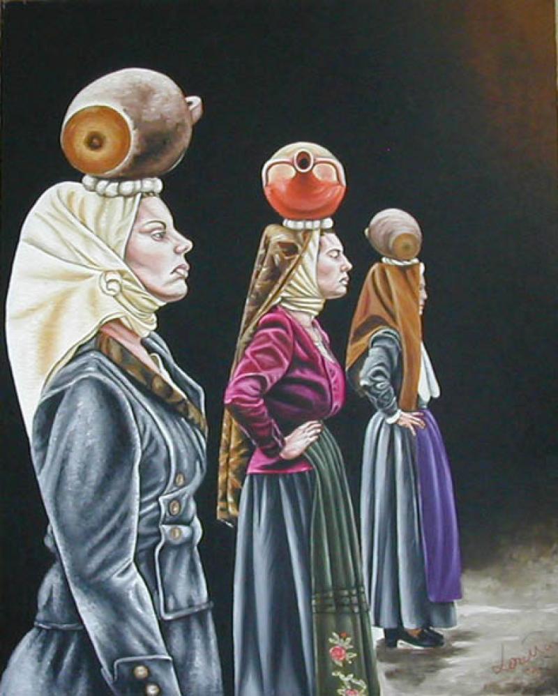 Donne con brocche