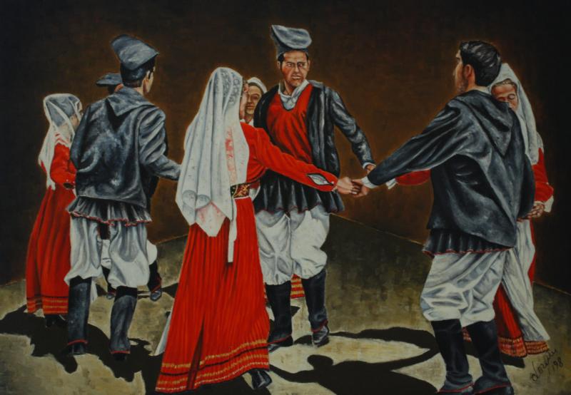 Ballo sardo a Villanova