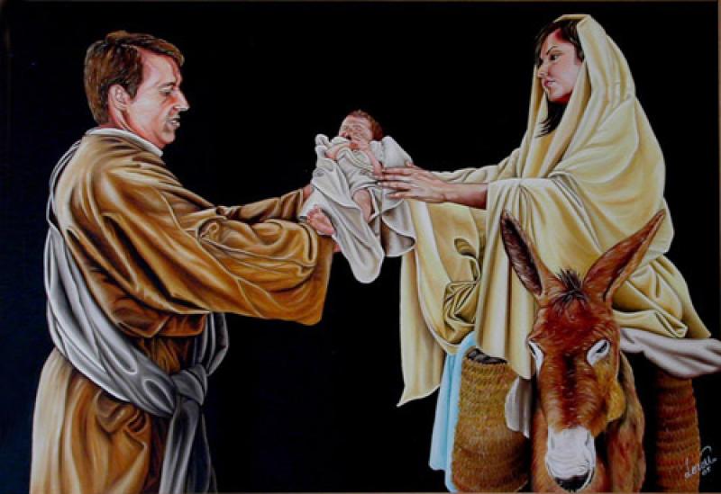 Partenza per l'Egitto. Via Matris - Chiesa di Cristo Re - Ploaghe
