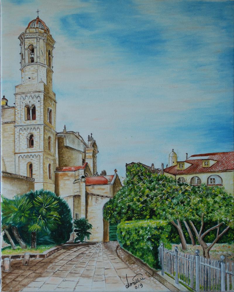 Vicolo del campanile a Sassari