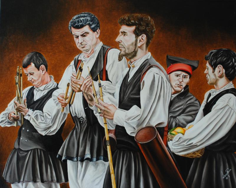 Suonatori di launeddas