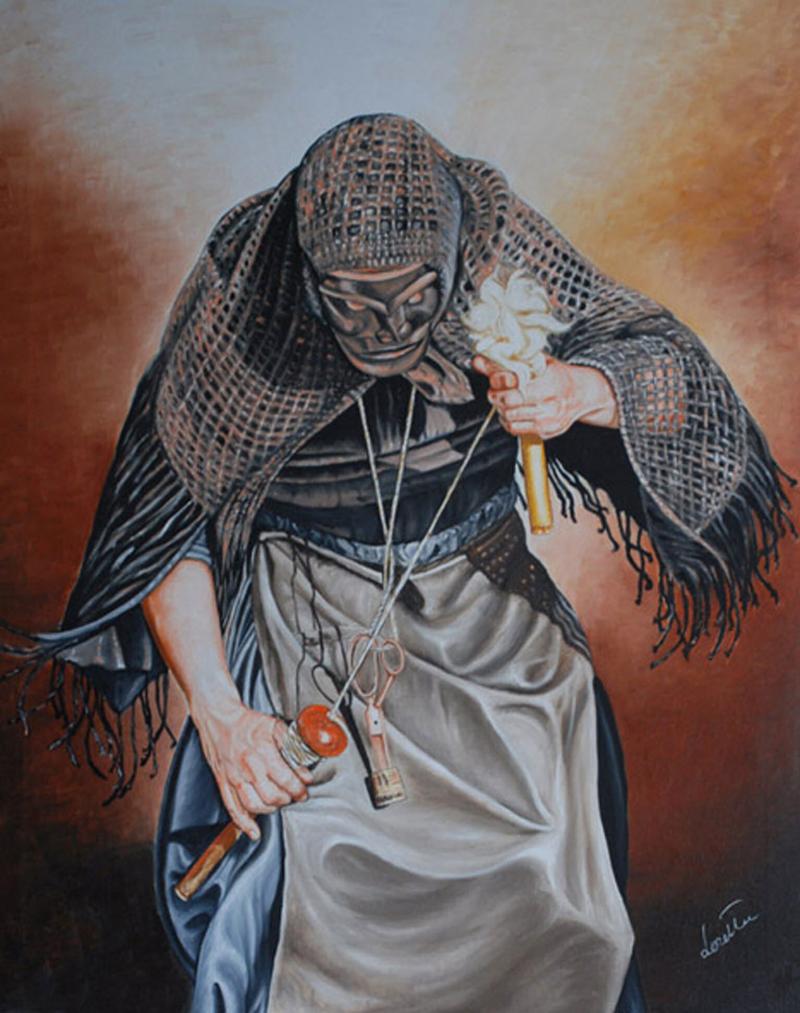 Sa filonzana - Maschera Ottana
